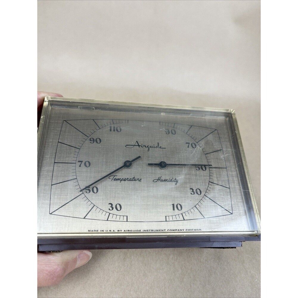 VTG Airguide Temperature & Humidity Desktop Weather Station MCM Made In USA - Picture 7 of 7